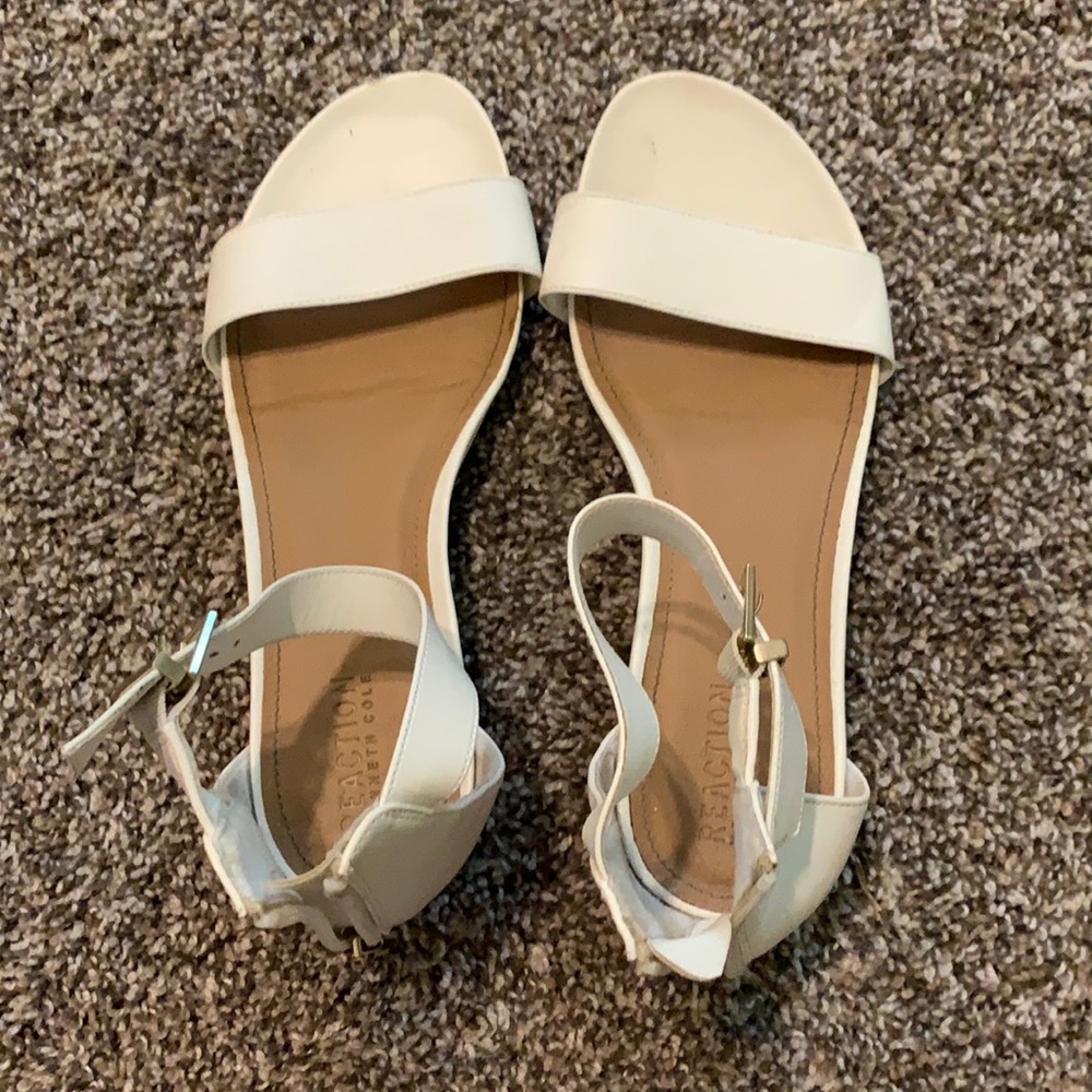 White Strappy Sandals